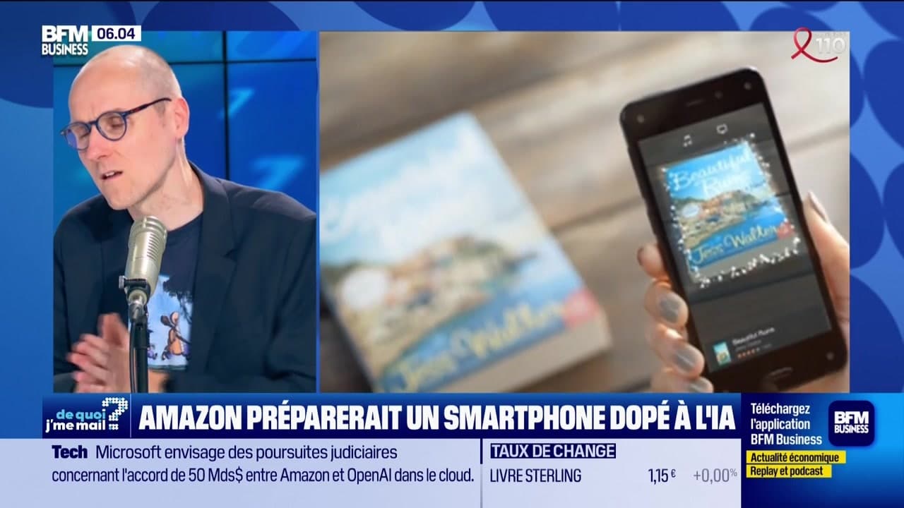 De Quoi J'me Mail : Amazon pourrait sortir un smartphone boosté à l'IA - 29/03