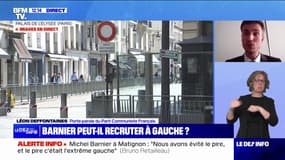 "Chaque député sera face à ses responsabilités quand la motion de censure sera posée" selon Léon Deffontaines (PC) suite à la nomination de Michel Barnier
