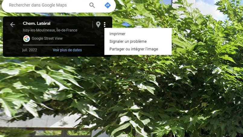 Google Maps permet de signaler les problèmes de confidentialité