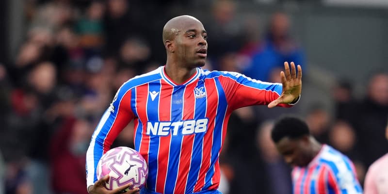 Jean-Philippe Mateta lors de Crystal Palace-Bournemouth, le 18 octobre 2025.