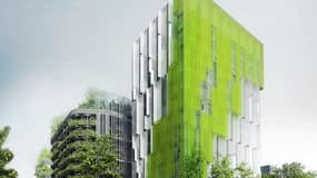 Un bâtiment à la façade en algues doit voir le jour en 2020