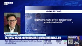 Culture Bourse : "Big Pharma : faut-il profiter de la correction actuelle pour investir ?", par Antoine Larigaudrie - 22/01