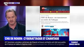 Cyberattaque et chantage au CHU de Rouen - 20/11