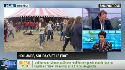 RMC Politique : François Hollande veut regagner des points grâce au Mondial – 30/06