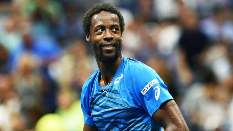 Malgré son élimination, Gaël Monfils est resté à Melbourne.