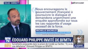 Philippe: "Nous n'avons pas attendu la haut-commissaire de l'ONU pour faire la lumière sur les faits"