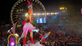 La reine du carnaval de Nice 2024.