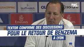 OL : Textor confirme qu'il y a eu des discussions pour le retour de Benzema
