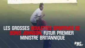 Les grosses boulettes sportives de Boris Johnson, futur Premier ministre britannique