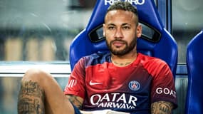 Neymar avec le PSG lors du match amical contre Al-Nassr au Japon, le 25 juillet 2023.