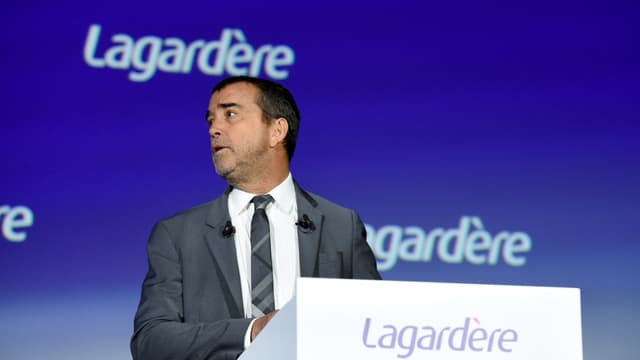 Arnaud Lagardère, gérant commandité du groupe Lagardère