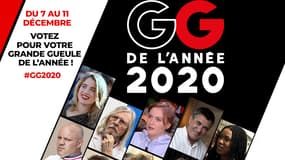 EVENEMENT RMC - Votez pour la "Grande Gueule" de l'année 2020