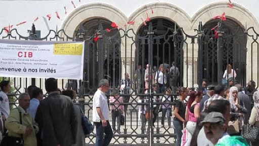 Le palais de justice de Tunis