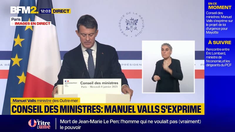 Immigration et droit du sol : Manuel Valls évoque les mesures qui doivent s'adapter à Mayotte