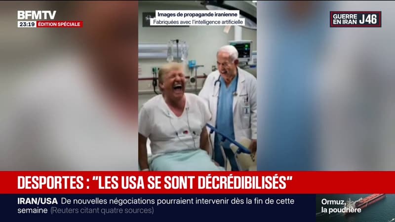 "S'il vous plaît, laissez les navires passer": quand la propagande iranienne utilise l'IA pour se moquer de Donald Trump