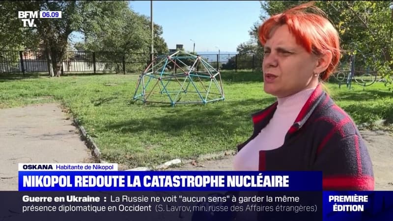 Guerre en Ukraine: à quelques kilomètres de la centrale de Zaporijia, les habitants de Nikopol redoutent une catastrophe nucléaire