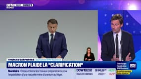 Emmanuel Macron plaide la "clarification" lors d'une conférence de presse ce mercredi 12 juin