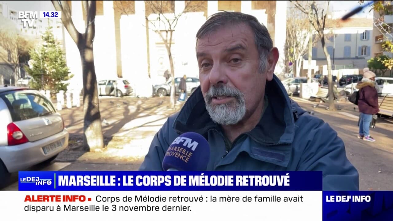 Marseille: le choc et l'émotion après que le corps de mélodie, disparue depuis le 3 novembre, ait été retrouvé