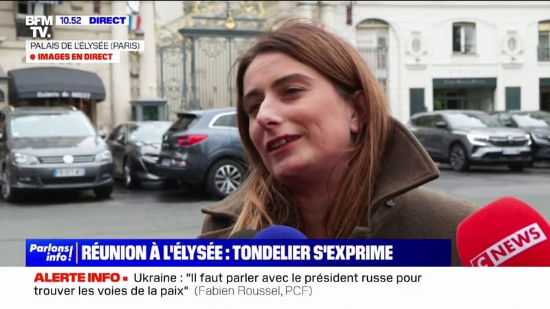 Réunion à l'Élysée sur la guerre en Ukraine: 