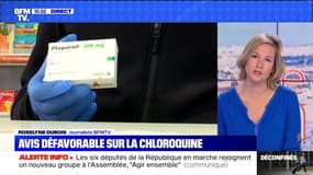 Avis défavorable sur la chloroquine ? (2) - 26/05