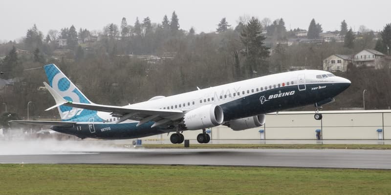 Le Boeing 737 Max-8 a enregistré  a enregistré une commande tardive de 75 avions