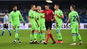 Les maillots verts (ici ceux du maillot extérieur de la Lazio Rome) seront interdits en Serie A en 2022-2023