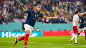 France-Danemark : la joie de Kylian Mbappé
