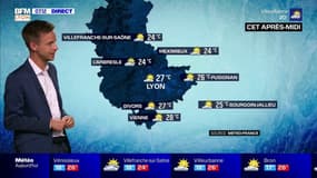 Des éclaircies mais encore des nuages ce vendredi, jusqu'à 27°C à Lyon 