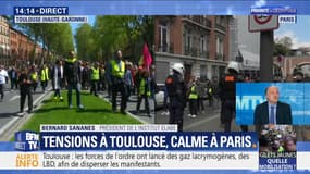 Acte XXII des gilets jaunes: tensions à Toulouse, calme à Paris (1/2)