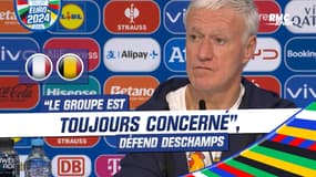 Équipe de France : "Le groupe a toujours été concerné", défend Deschamps
