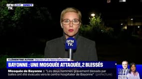 Mosquée attaquée à Bayonne: pour Clémentine Autain (LFI), "le cœur de ce qui a fondé notre République est profondément en danger"