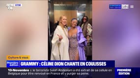  Grammy : Céline Dion chante en coulisses - 08/02