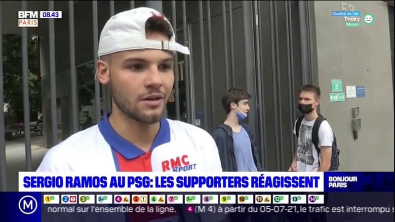 PSG: les supporters réagissent à l'arrivée de Sergio Ramos