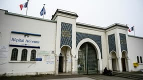 L'hôpital Avicenne AP-HP, le 8 février 2021 à Bobigny, en Seine-Saint-Denis