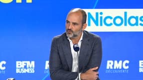 Nicolas Goetzmann, responsable de la recherche et de la stratégie macroéconomique à la Financière de la Cité, sur le plateau de BFM Business, le 11 septembre 2025.