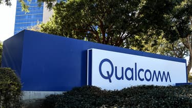 Le logo Qualcomm.