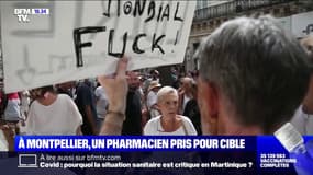 Montpellier: un pharmacien pris pour cible par des manifestants anti-pass sanitaire