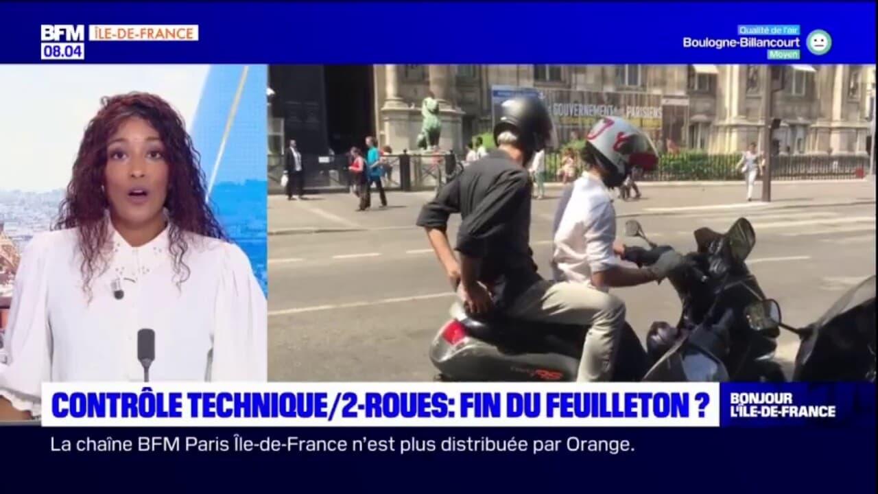Paris le contrôle technique va redevenir obligatoire pour les deuxroues