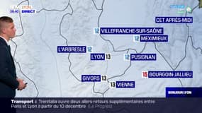 Météo Rhône: un jeudi partagé entre averses et éclaircies, jusqu'à 13°C à Lyon