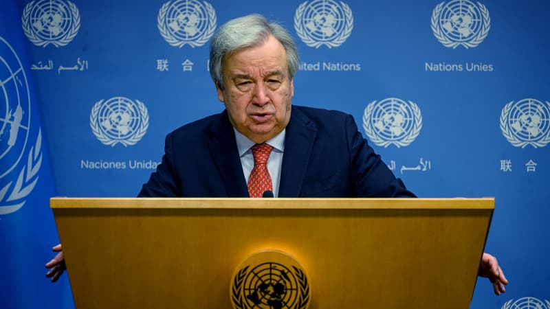 Gaza: le chef de l'ONU estime que ne pas appliquer l'appel à un cessez-le-feu serait 