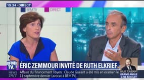Eric Zemmour face à Ruth Elkrief