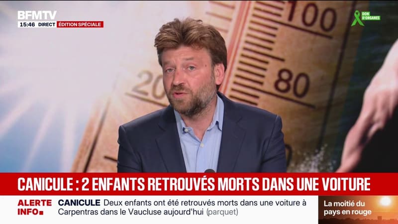 Canicule: deux enfants ont été retrouvés morts dans une voiture à Carpentras