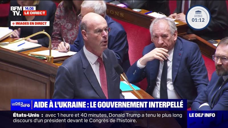 Éric Lombard, ministre de l'Économie: Nous sommes placés devant un nouvel ordre mondial qui nous impose d'accentuer tous nos efforts pour une souveraineté européenne