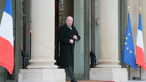 Jean-Michel Baylet quitte l'Elysée, le 22 janvier 2016 à Paris Jean-Michel Baylet quitte l'Elysée, le 22 janvier 2016 à Paris