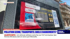 Pollution à l'ozone: des mesures mises en place dans les transports marseillais