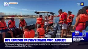Marseille: neuf jeunes ont découvert le milieu marin avec la police nationale