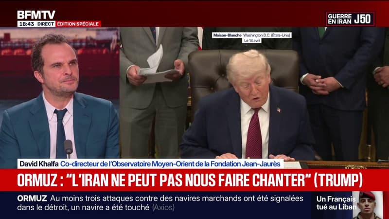 Moyen-Orient: "Ce qui compte pour Trump, c'est la guerre des récits", explique David Khalifa, co-directeur de l'Observatoire Moyen-Orient de la Fondation Jean-Jaurès