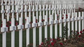 Le cimetière de Douaumont à Verdun.