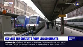 Hauts-de-France: les TER sont gratuits pour les soignants de la région