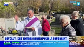 Dévoluy: des tombes bénies pour la Toussaint